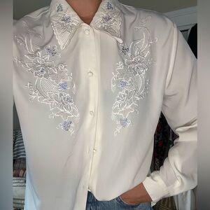 Vintage 90s button down top